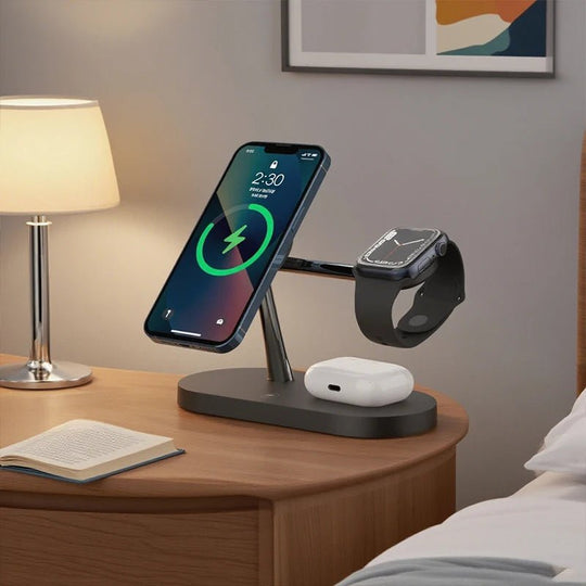 3-in-1 Laadstation voor iPhone, Watch en AirPods 3