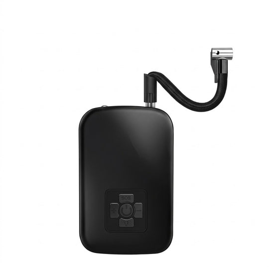 Draagbare Luchtcompressor Digitale Pomp met LED-lamp
