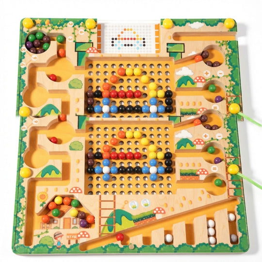 Montessori Magnetisch Doolhofspel voor Kinderen