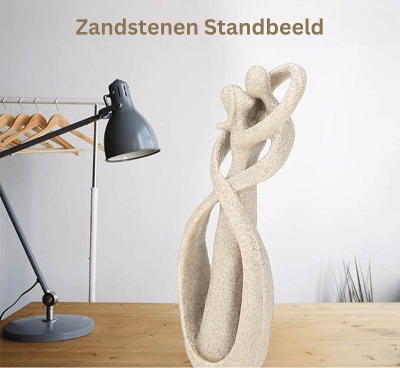 Abstract Beeldhouwwerk Eeuwige Omhelzing voor Thuisdecoratie 3