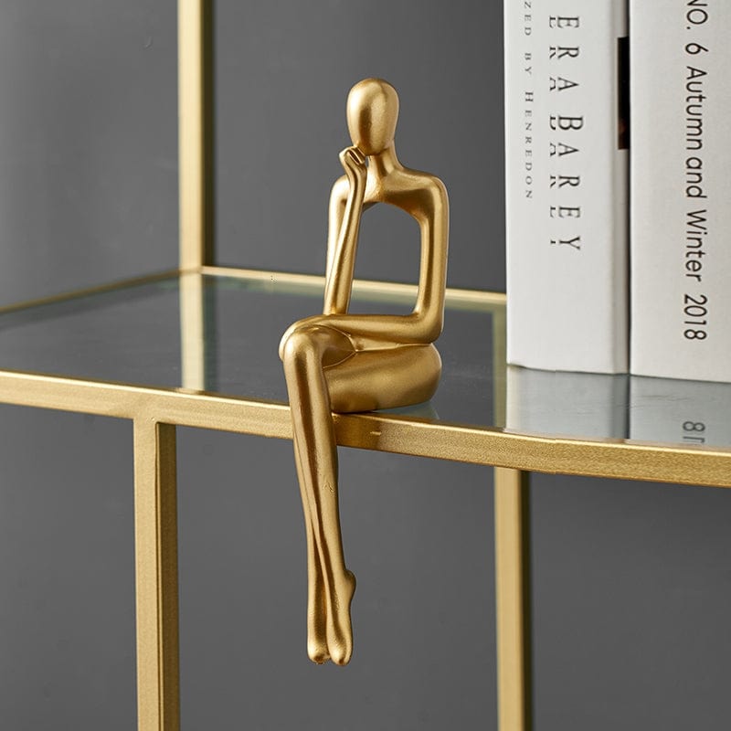 Abstracte Boekenplank Beeldjes voor Thuisdecoratie 6