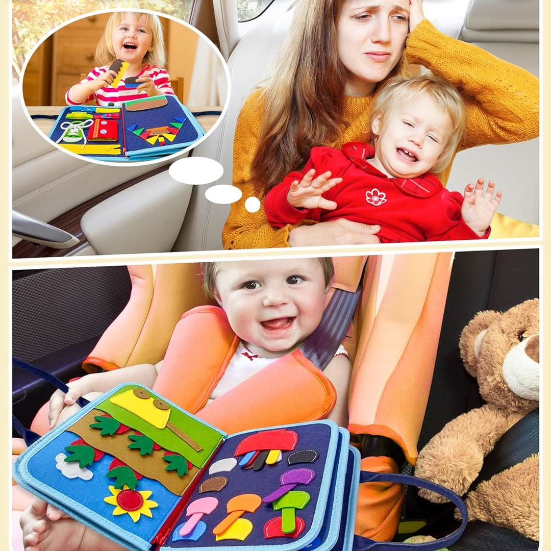Activiteitenbord voor Baby's - Interactief Speelbord voor Motorische Ontwikkeling 3
