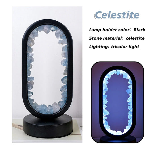 Amethist Kalmte Lamp voor Thuisdecoratie 12