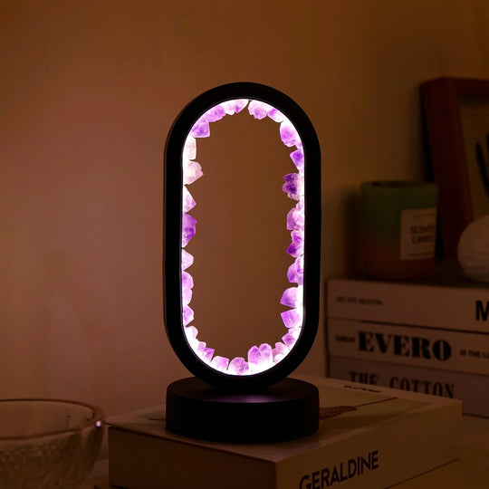 Amethist Kalmte Lamp voor Thuisdecoratie 8