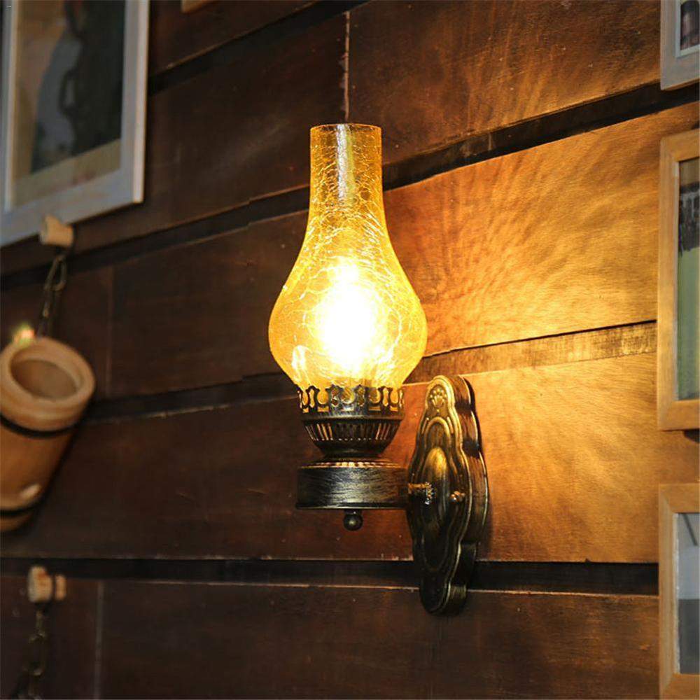 Antieke Wandlamp Vintage Stijl 1