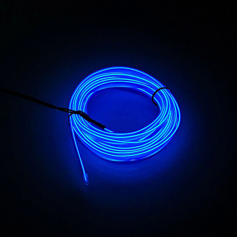 Auto Neon Verlichtingsset USB Aansluiting 0