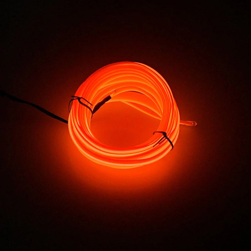 Auto Neon Verlichtingsset USB Aansluiting 14