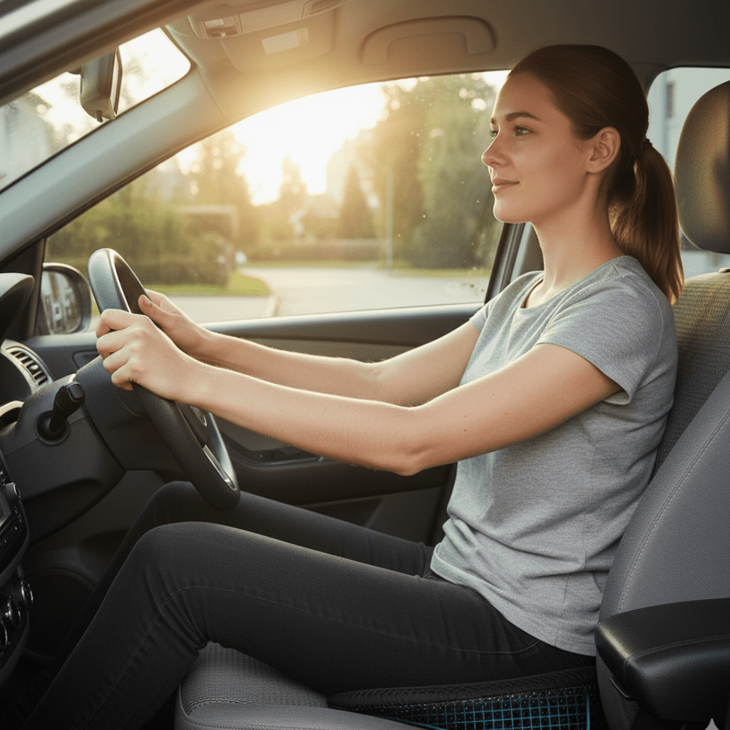 Autostoelkussen voor Ergonomisch Comfort 1