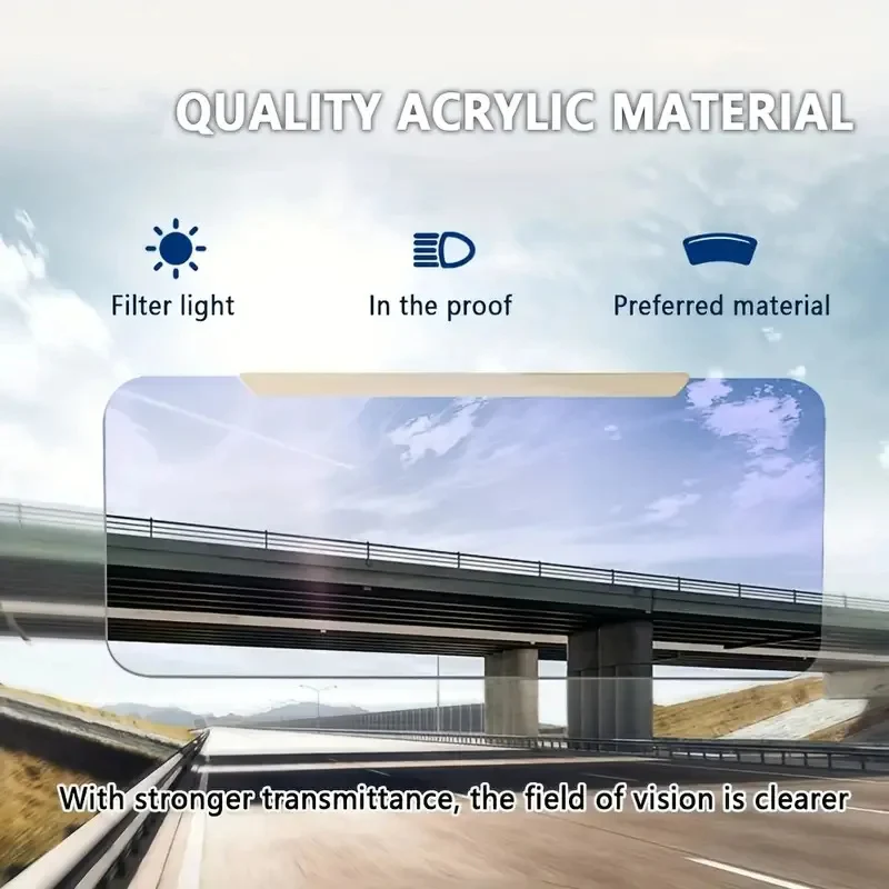Autozonneklepverlenger met Anti-glare Functie 1