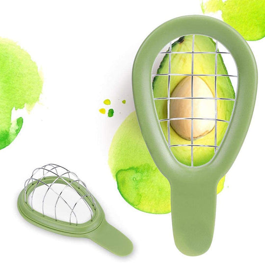 Avocado Snijgereedschap Blokjes met Ergonomisch Ontwerp 1