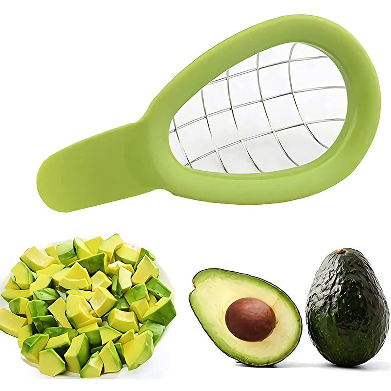 Avocado Snijgereedschap Blokjes met Ergonomisch Ontwerp 2