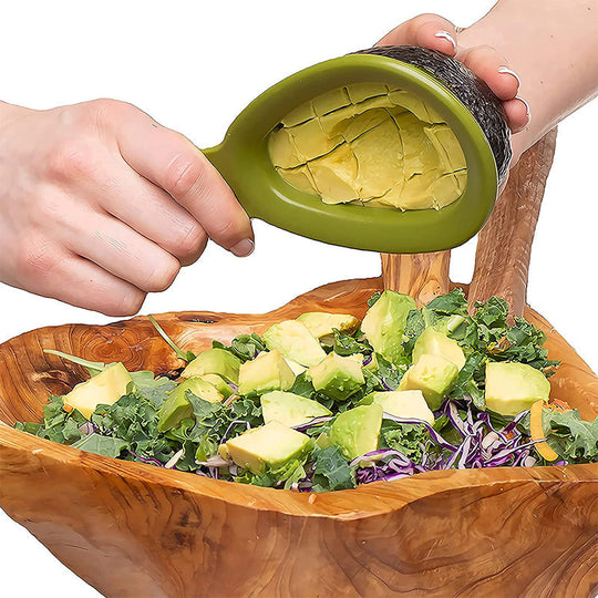 Avocado Snijgereedschap Blokjes met Ergonomisch Ontwerp 5