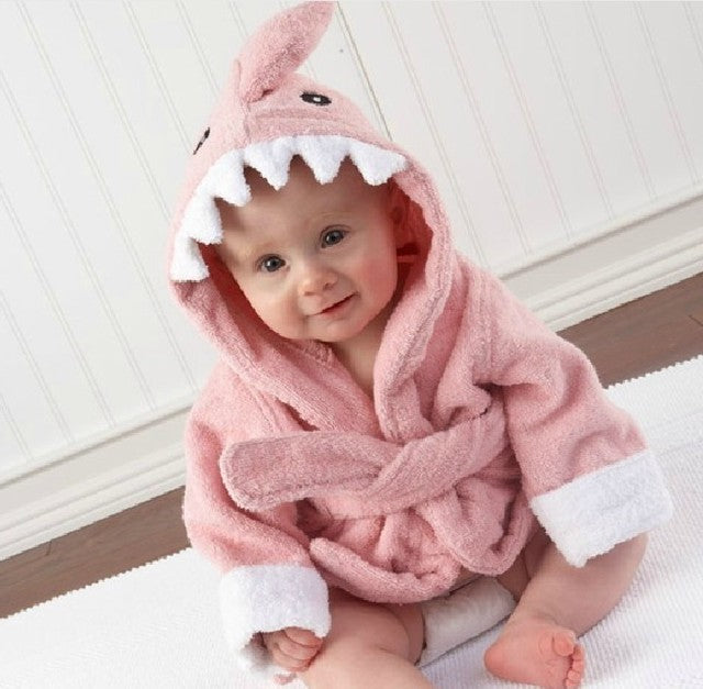 Baby Badjas met Dierenprint voor Jongens en Meisjes 2