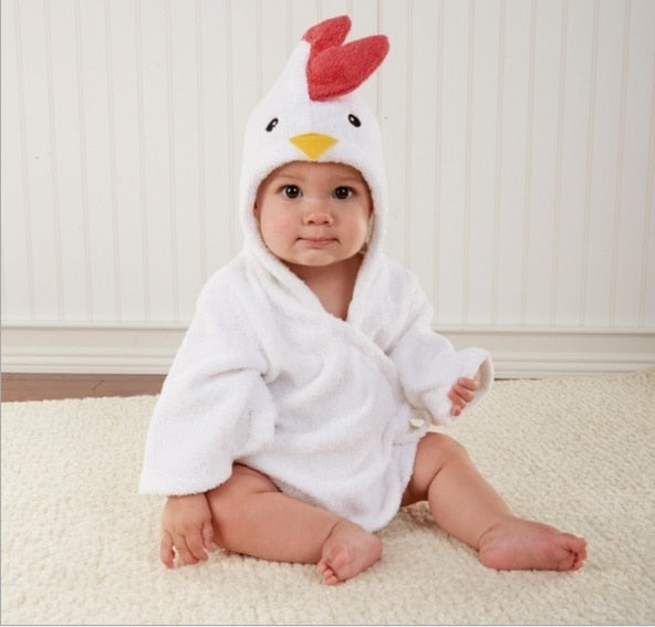 Baby Badjas met Dierenprint voor Jongens en Meisjes 3