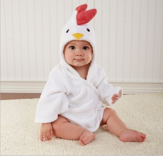 Baby Badjas met Dierenprint voor Jongens en Meisjes 3