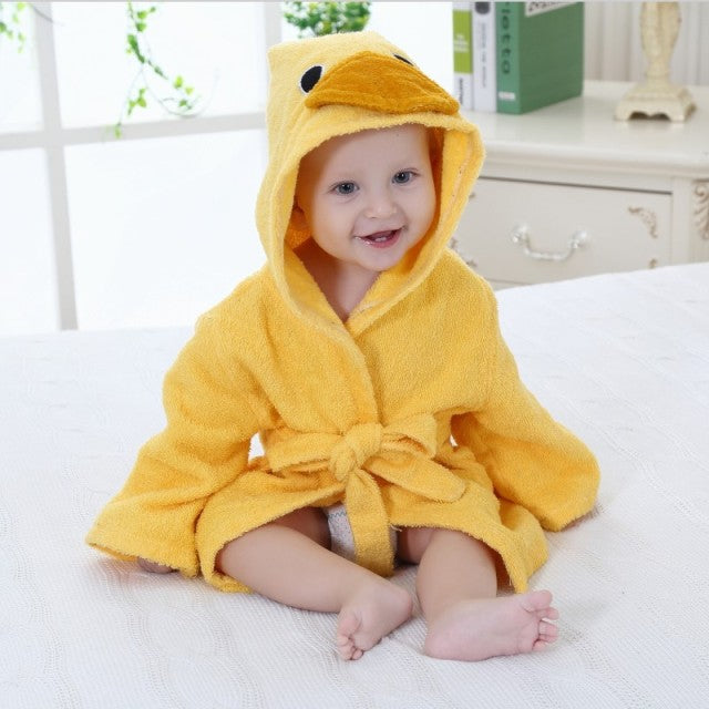 Baby Badjas met Dierenprint voor Jongens en Meisjes 5