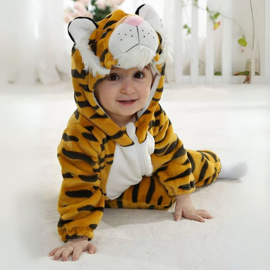 Baby Overall Dierenontwerp Met Ritssluiting 6