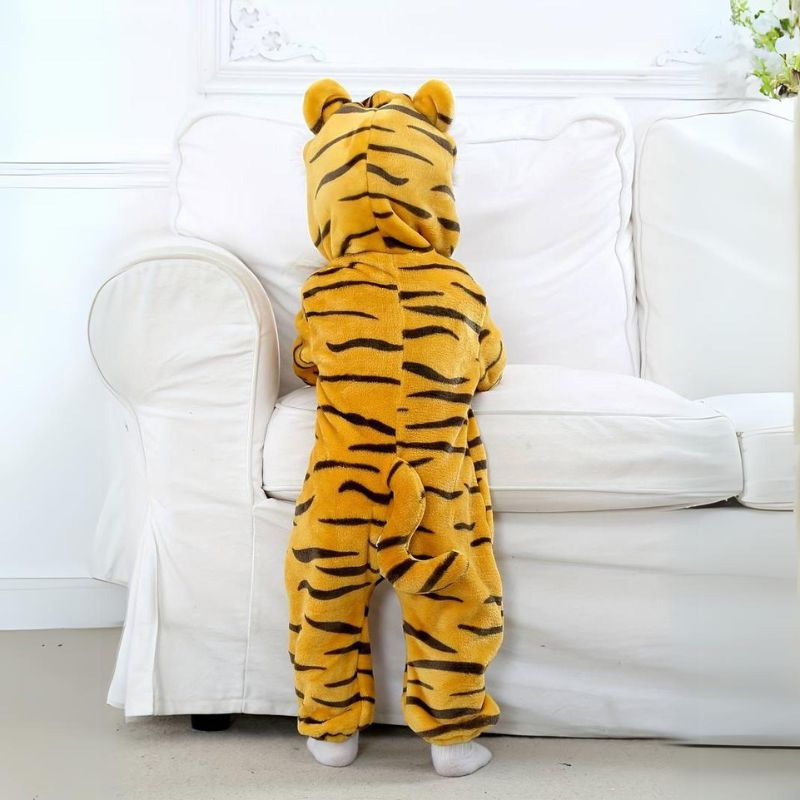 Baby Overall Dierenontwerp Met Ritssluiting 7