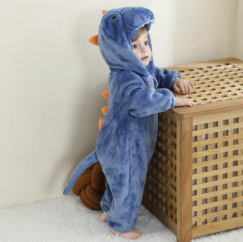 Baby Rompertje Dierenprint met Capuchon voor Jongens en Meisjes 10
