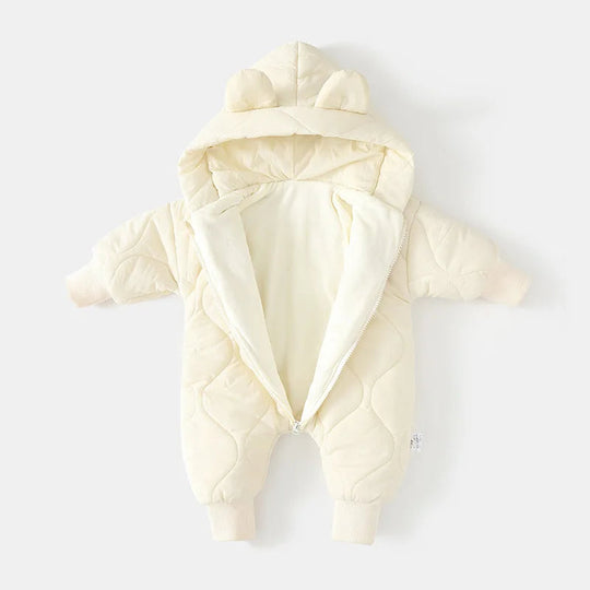 Baby Winteroverall met Capuchon en Berenmotief 3