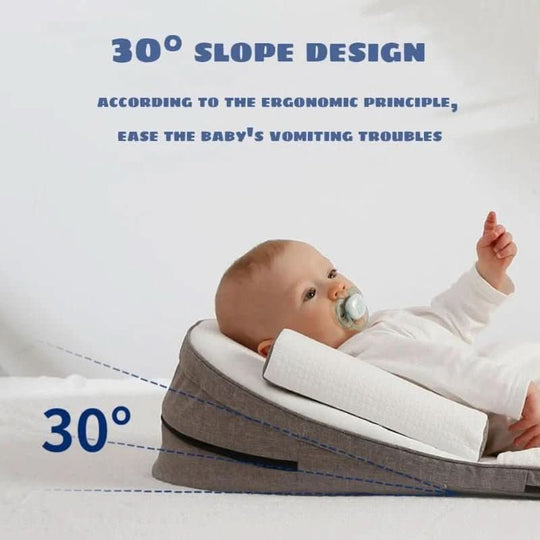 Baby Zijslaapkussen met Anti-Reflux Hoek 1