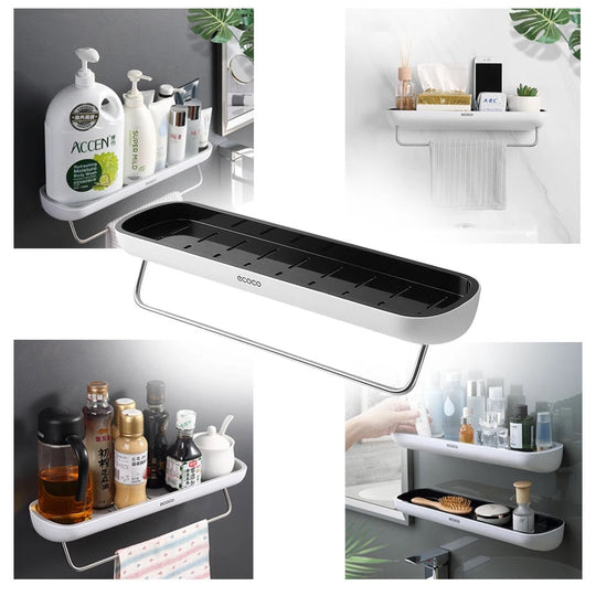 Badkamer Organizer Met Handdoekenrek 4