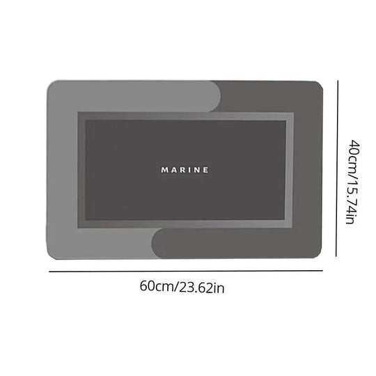 Badkamermat Antislip Modern en Absorberend voor Badkamer en Entree 6