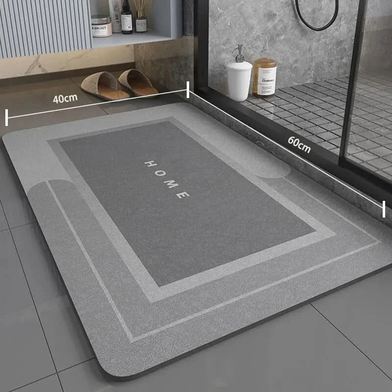 Badkamermat Antislip Modern en Absorberend voor Badkamer en Entree 8
