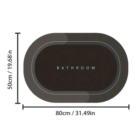 Badkamermat Sneldrogend Antislip Modern Design 3