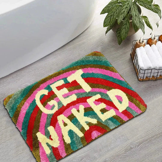 Badmat Regenboog Design Antislip 0