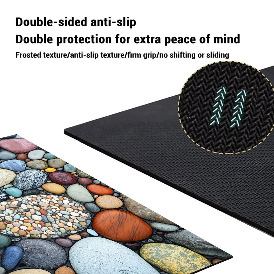 Badmat voor Badkamer en Keuken met Antislip Design 6