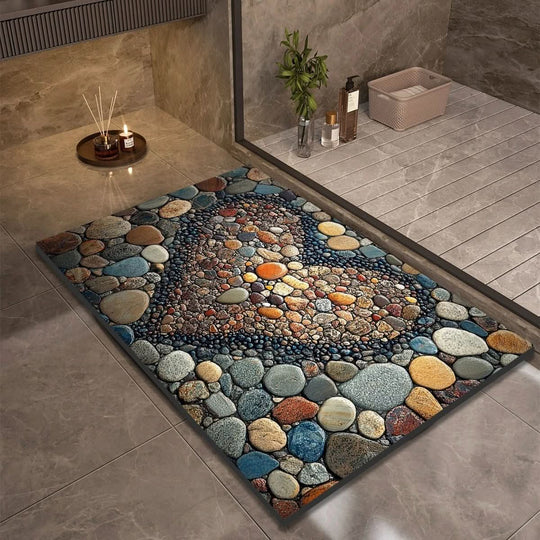 Badmat voor Badkamer en Keuken met Antislip Design 8