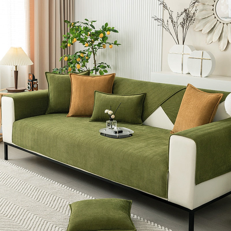 Bankbeschermer met Visgraatpatroon voor Comfort en Stijl 0