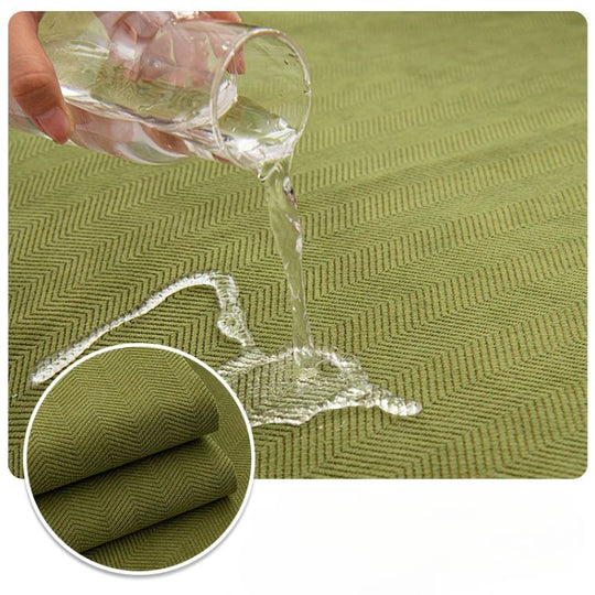 Bankbeschermer met Visgraatpatroon voor Comfort en Stijl 1
