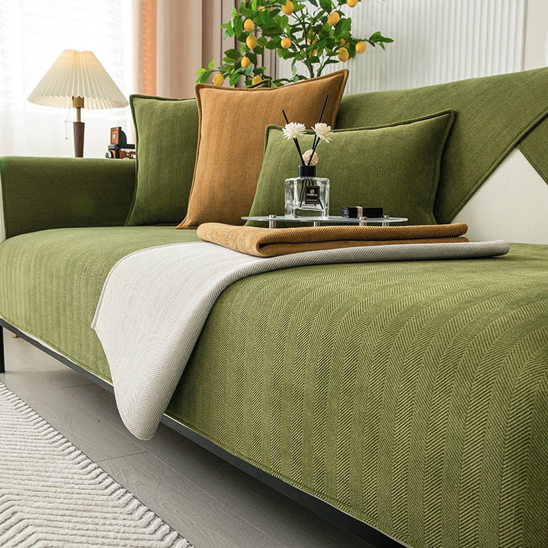 Bankbeschermer met Visgraatpatroon voor Comfort en Stijl 6