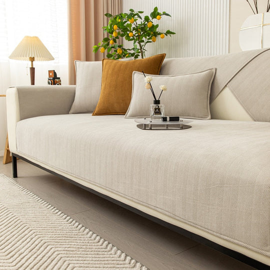 Bankbeschermer met Visgraatpatroon voor Comfort en Stijl 8