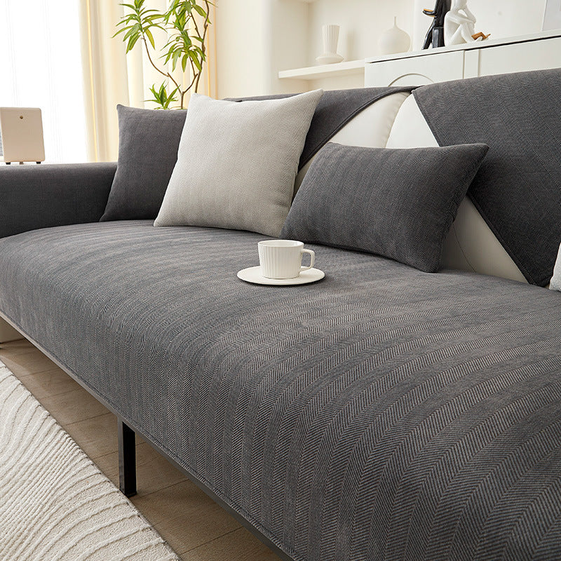 Bankbeschermer met Visgraatpatroon voor Comfort en Stijl 9