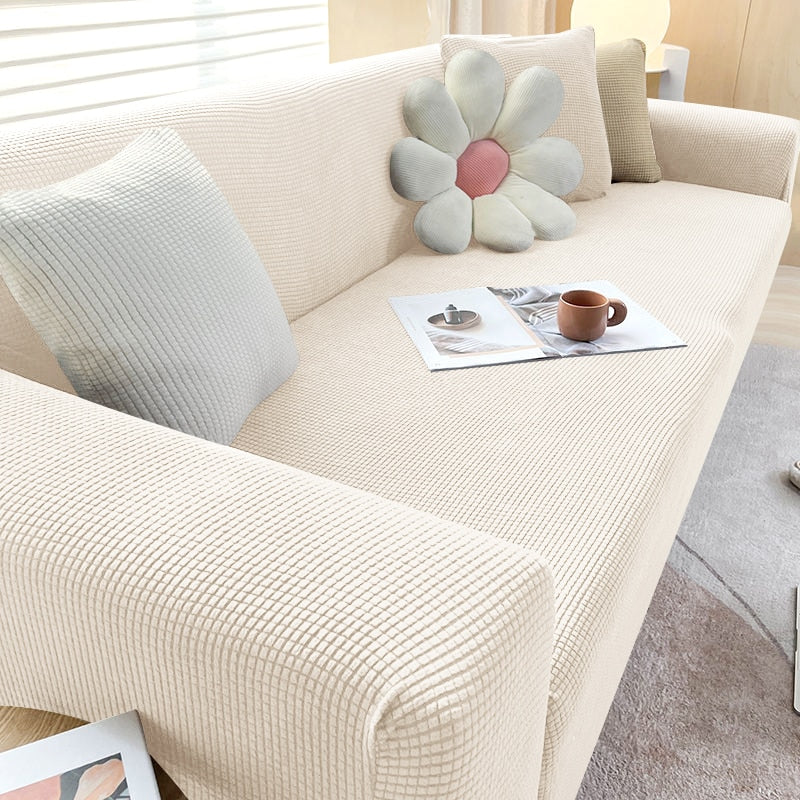 Bankhoes voor Hoekbank Met Antislip Design en Elastische Pasvorm 0