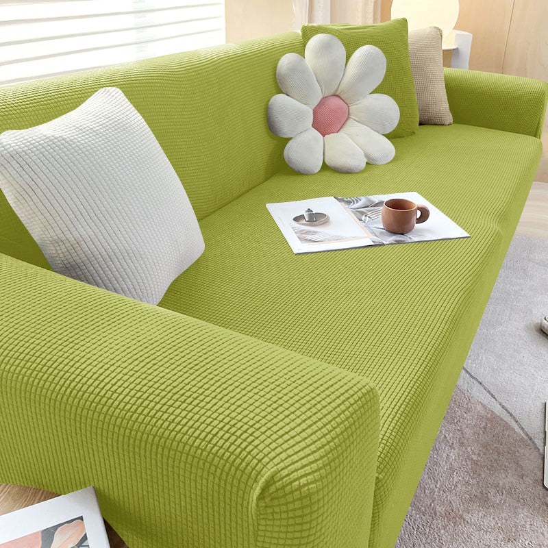 Bankhoes voor Hoekbank Met Antislip Design en Elastische Pasvorm 10