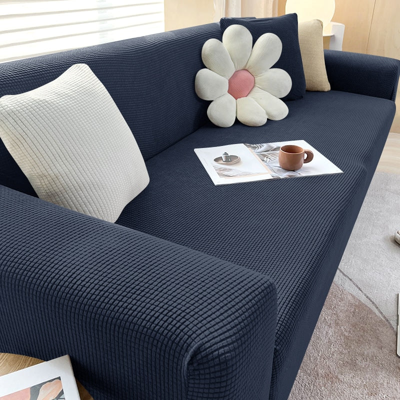 Bankhoes voor Hoekbank Met Antislip Design en Elastische Pasvorm 4