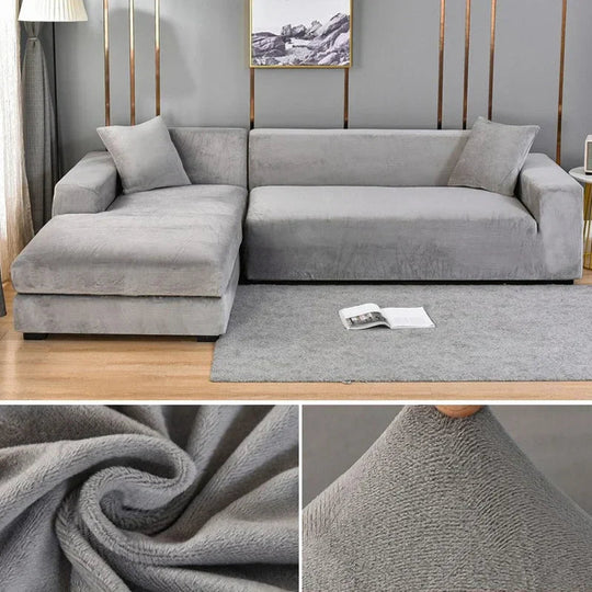 Bankhoezen Luxe Stretch Velours Voor Woonkamer Décor 13