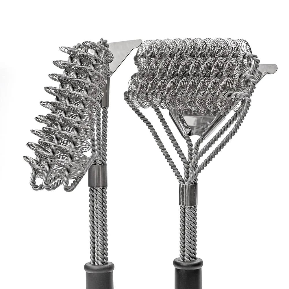 Barbecueborstel Ergonomisch Met Brede Schraper Voor Veilig Reinigen 6