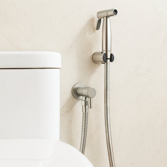 Bidet Sproeier Wandmontage Verstelbare Spray Ergonomisch Design 0