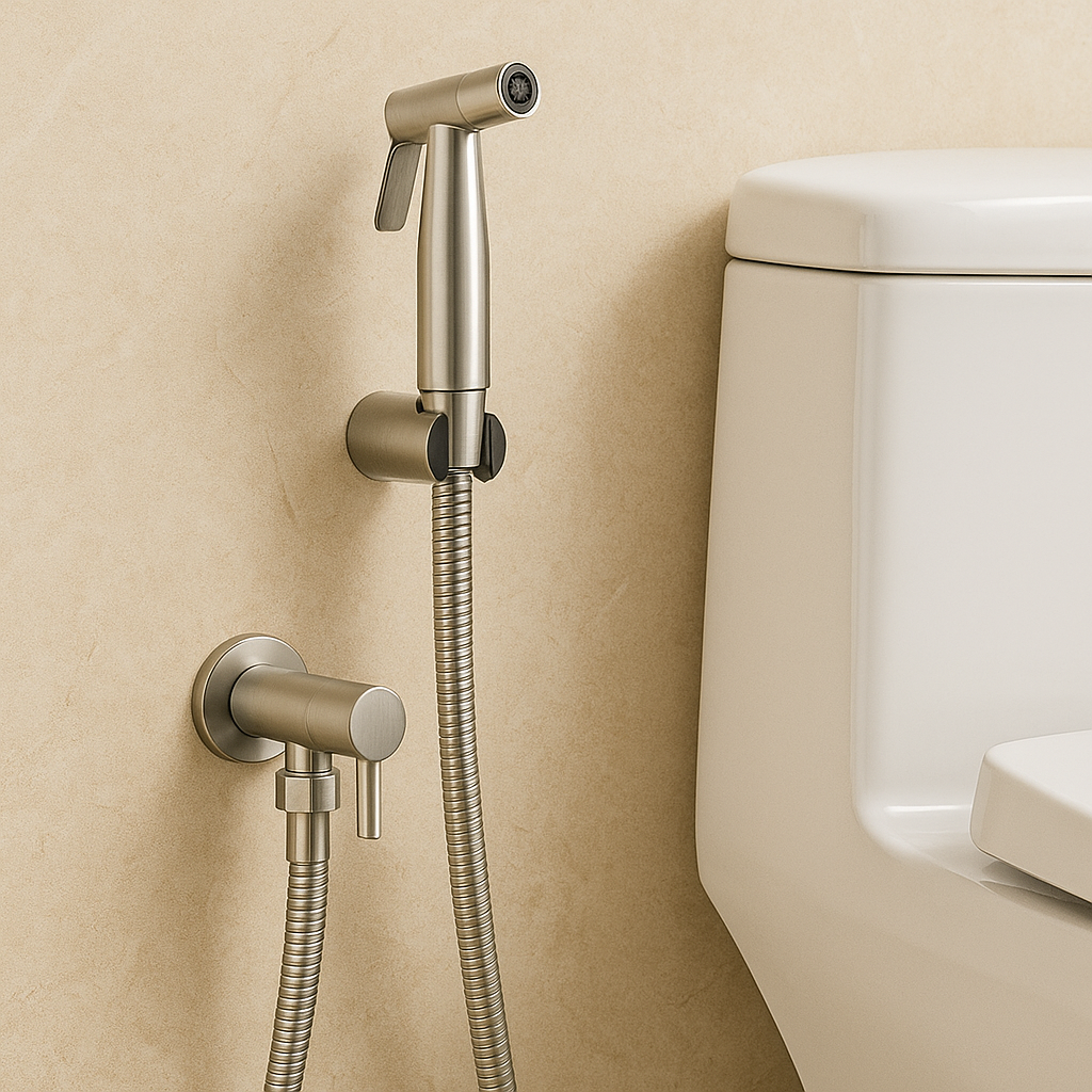 Bidet Sproeier Wandmontage Verstelbare Spray Ergonomisch Design 1