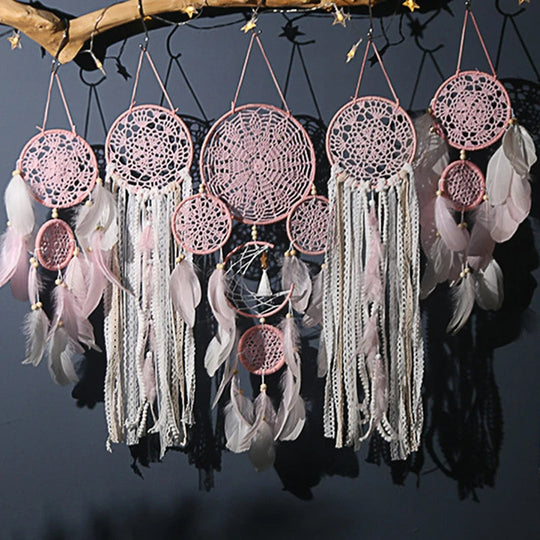 Boheemse Dromenvanger Set voor Wanddecoratie 6