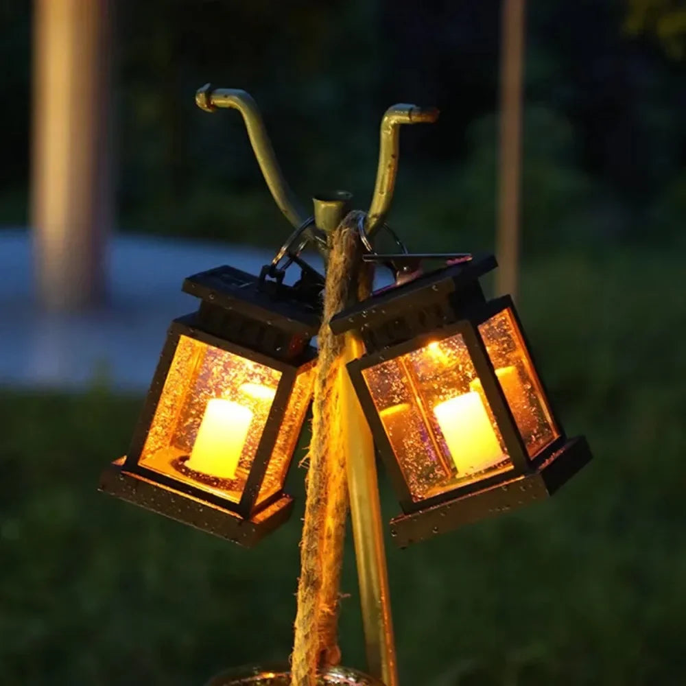 Buiten Hanglamp met Flikkerend LED-effect 3