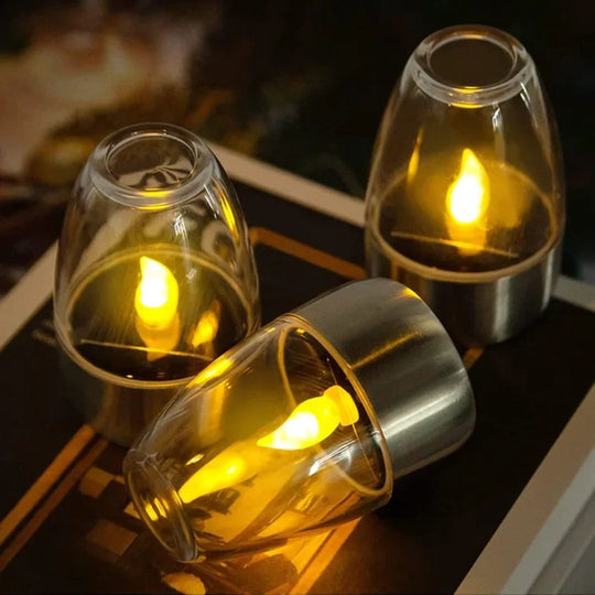 Buiten LED Kaarslicht voor Tuin Decoratie 0