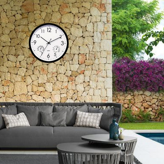Buiten Wandklok Klassiek Design voor Tuin en Terras 4