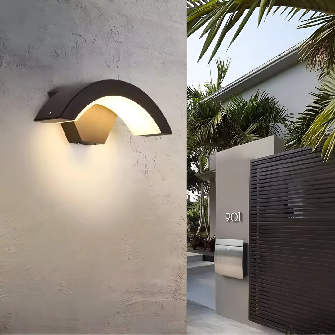 Buiten Wandlamp met Bewegingssensor voor Tuin en Patio Moderne Verlichting 1
