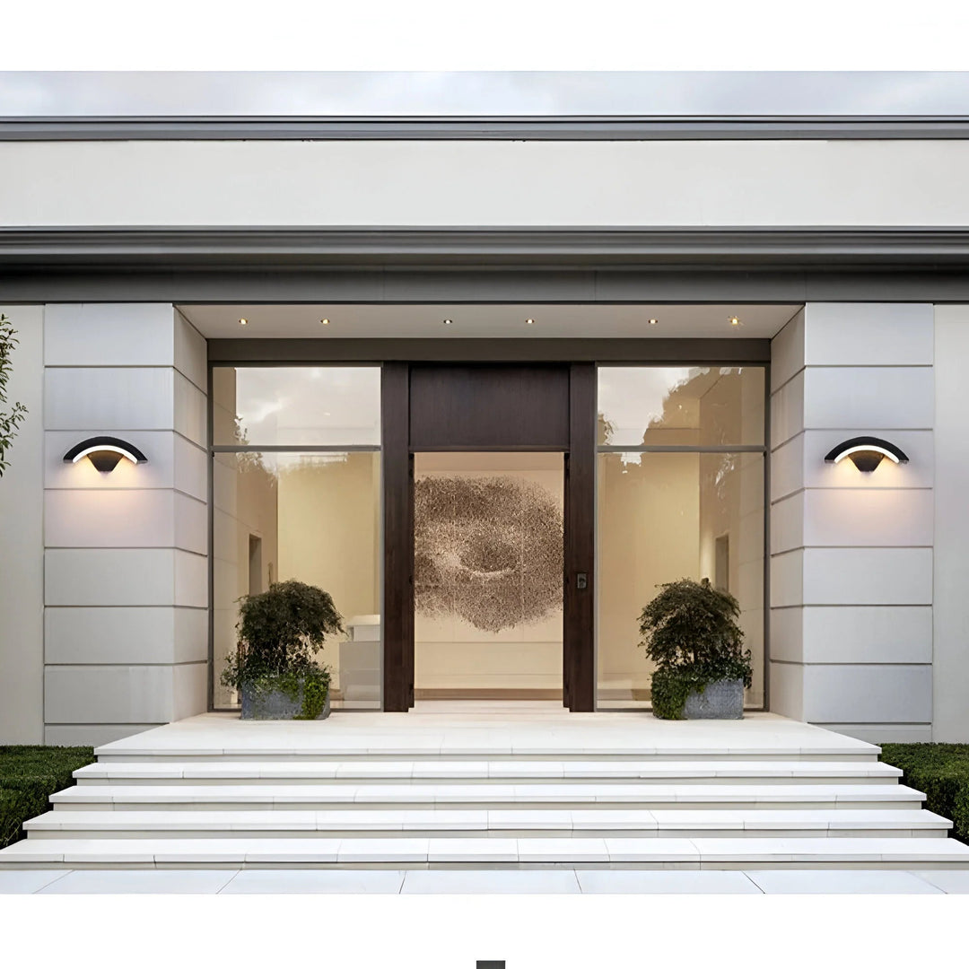 Buiten Wandlamp met Bewegingssensor voor Tuin en Patio Moderne Verlichting 3